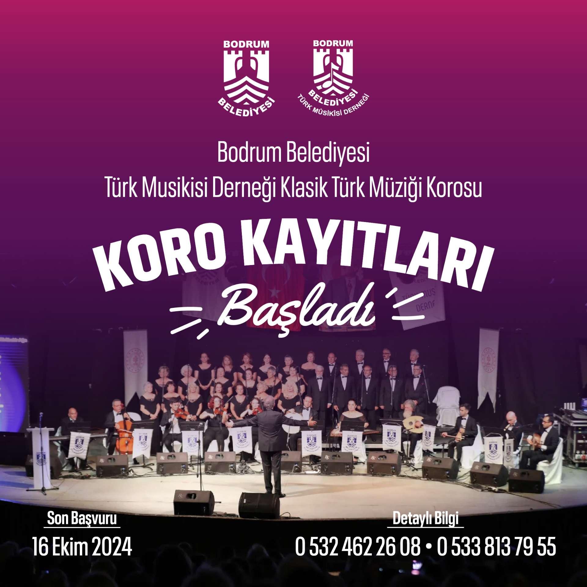 Bodrum Belediyesi Türk Musukisi Derneği Klasik Türk Müziği Korosu Koro Kayıtları Hakkında