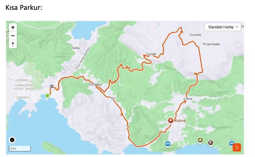 5 Nisan 2026 Pazar Günü Granfondo Bisiklet Yarışı Nedeniye Trafiğe Kapalı Olacak Güzergahlar
