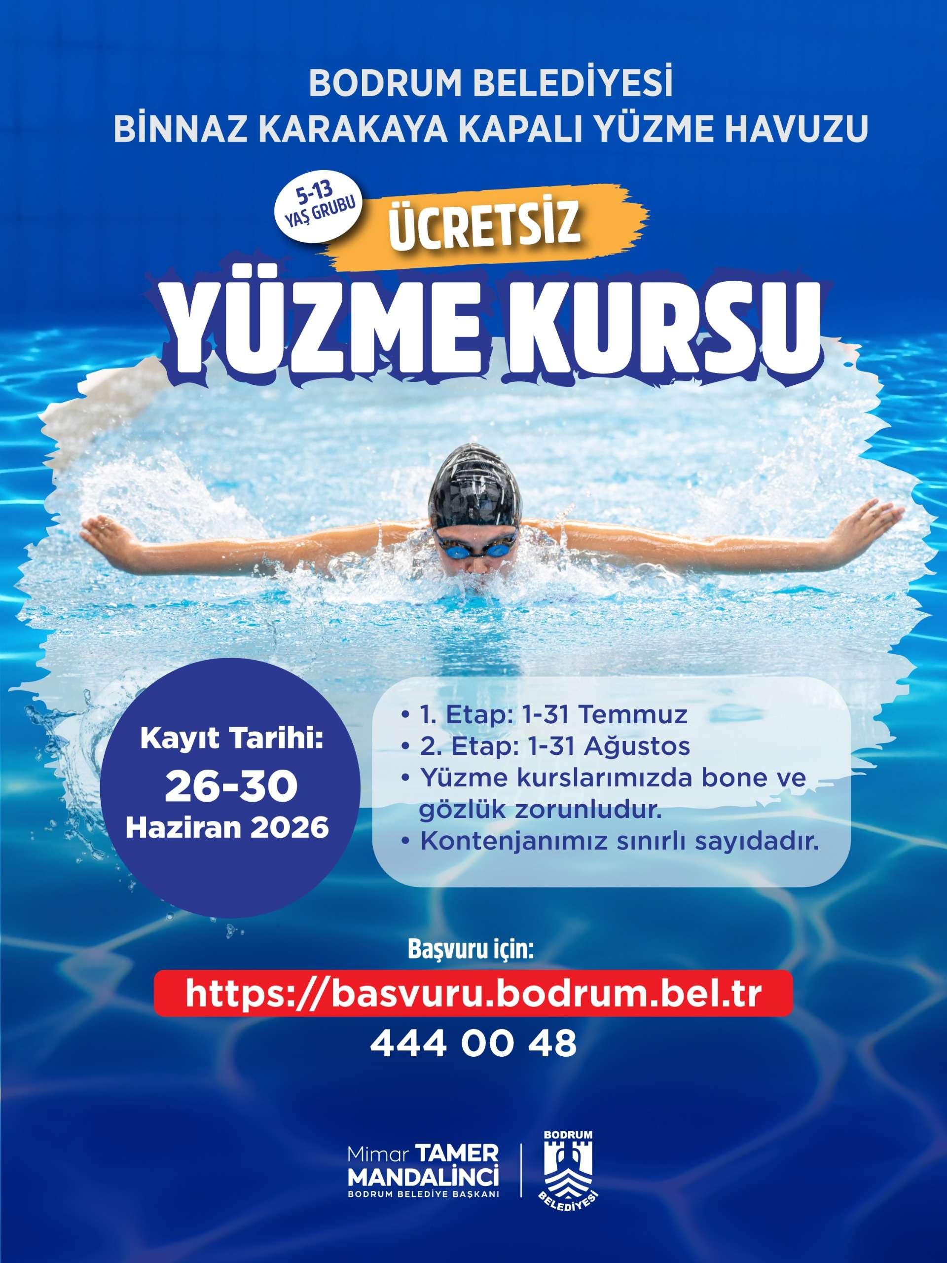 Ücretsiz Yüzme Kursu