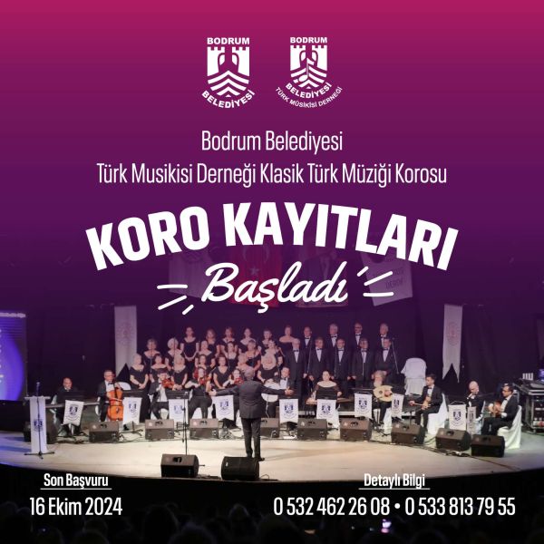 Bodrum Belediyesi Türk Musukisi Derneği Klasik Türk Müziği Korosu Koro Kayıtları Hakkında