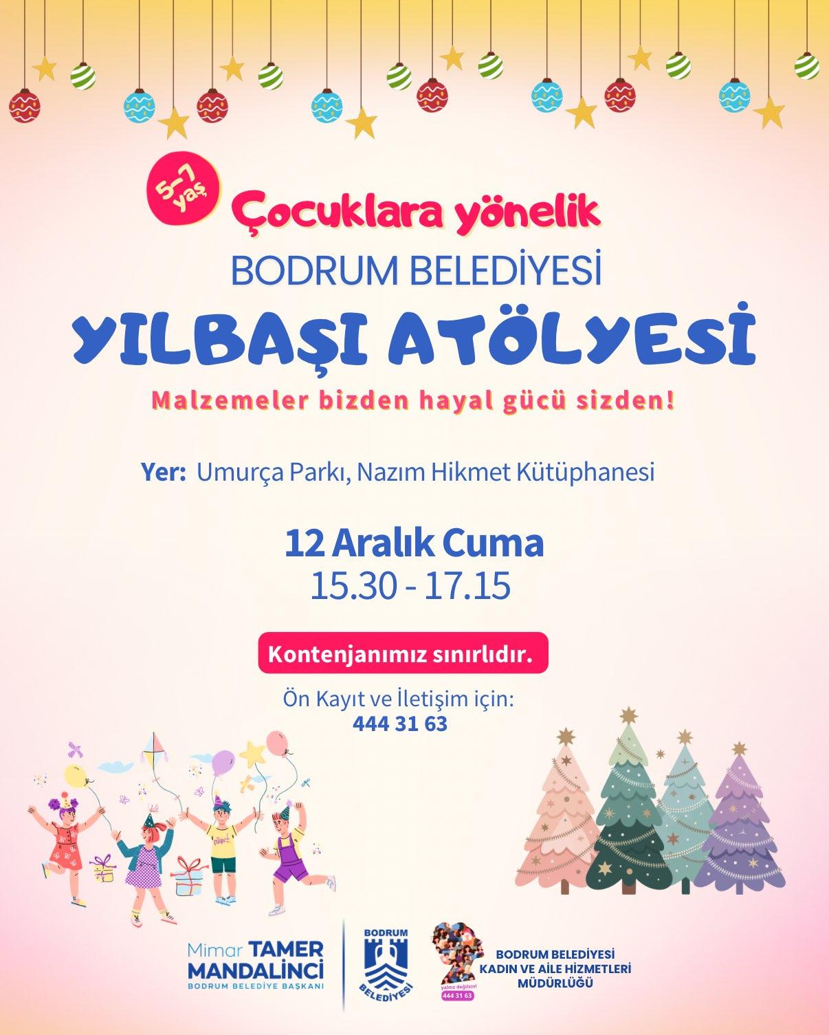 Çocuklara Yönelik Yılbaşı Atölyesi