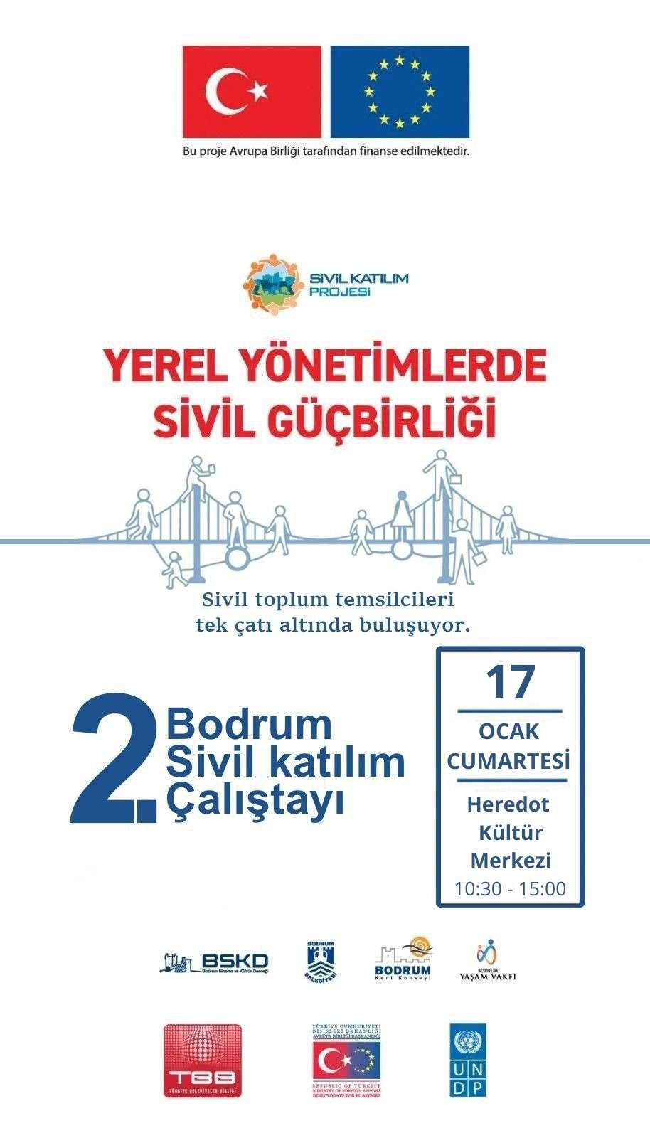2. Bodrum Sivil Katılım Çalıştayı