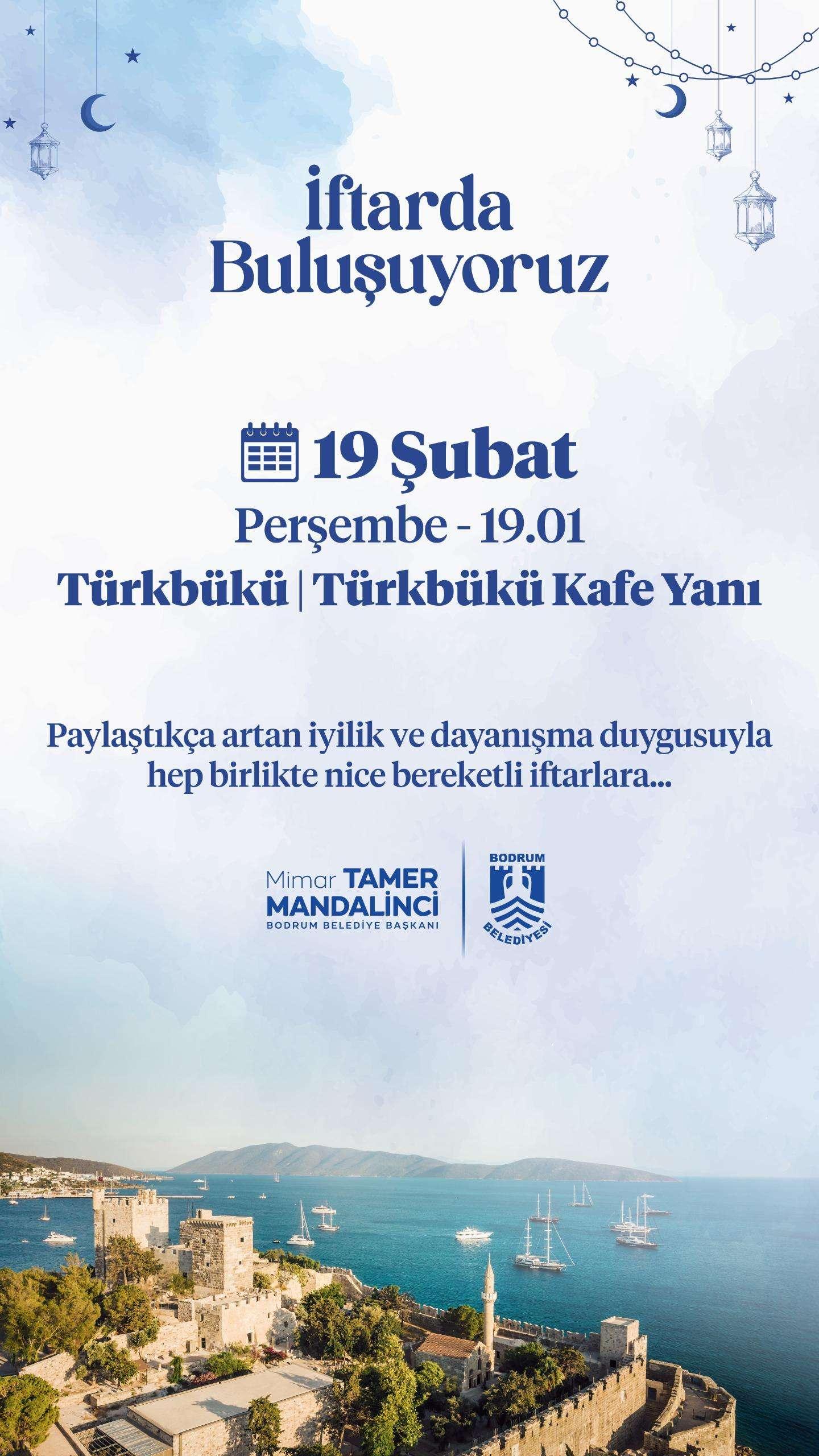 İftarda Buluşuyoruz-Türkbükü