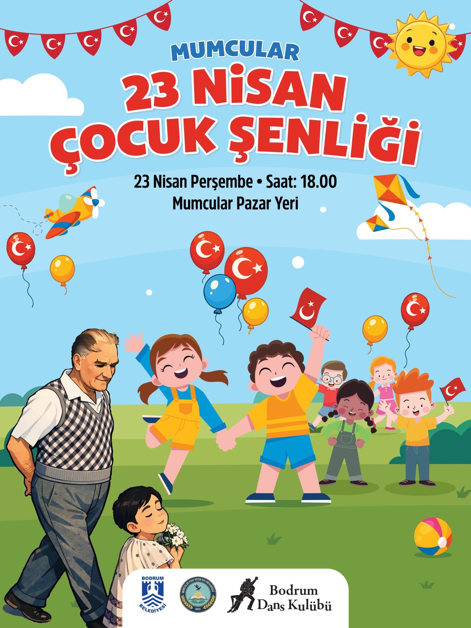 Mumcular 23 Nisan Çocuk Şenliği