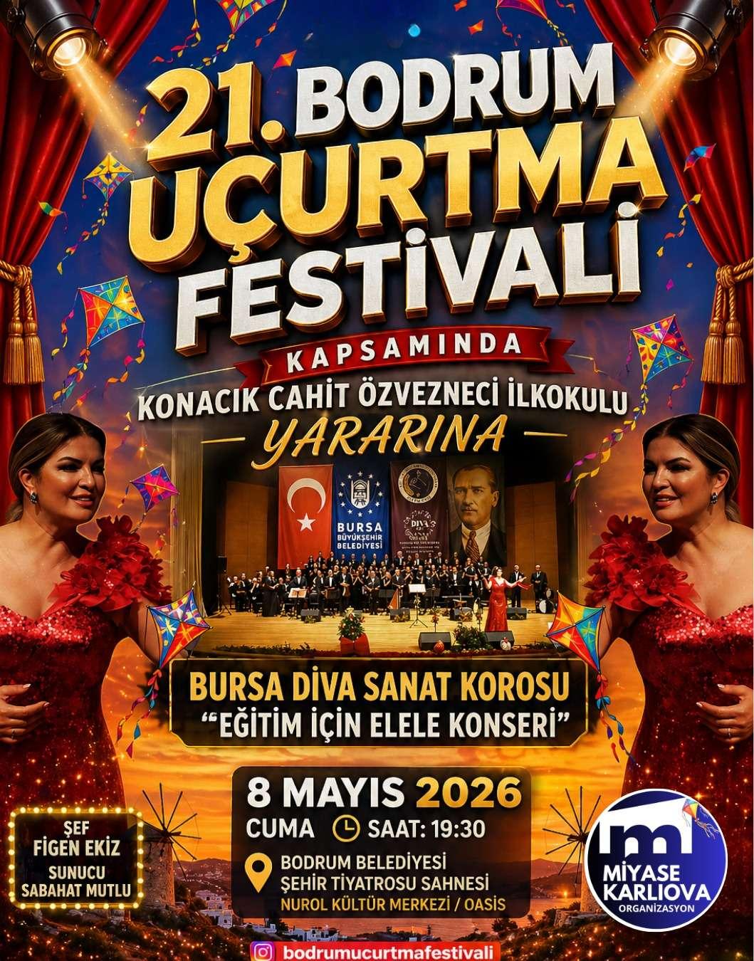 Bursa Diva Sanat Korosu Eğitim İçin El Ele Konseri