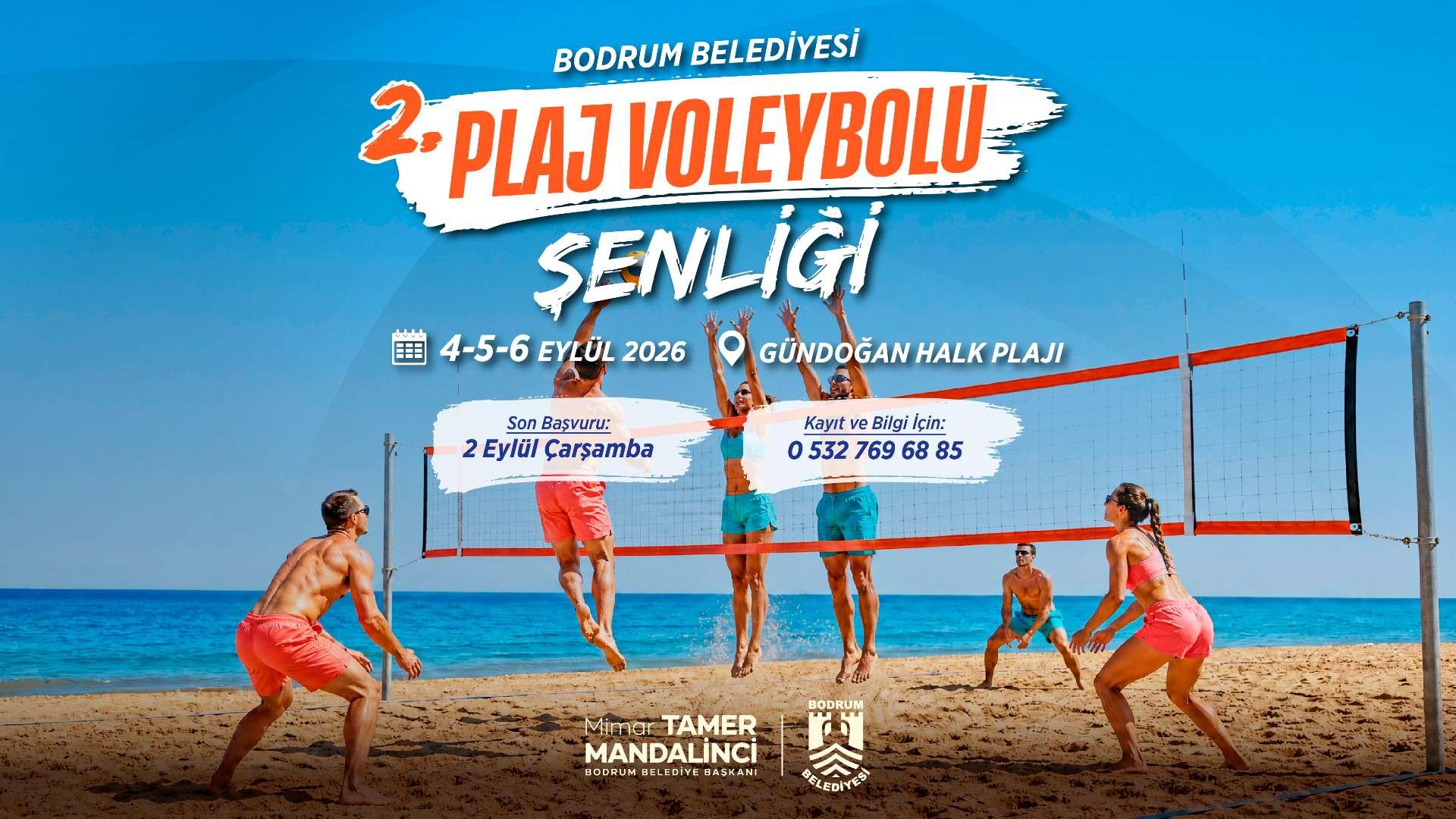 Bodrum Belediyesi 2. Plaj Voleybol Şenliği
