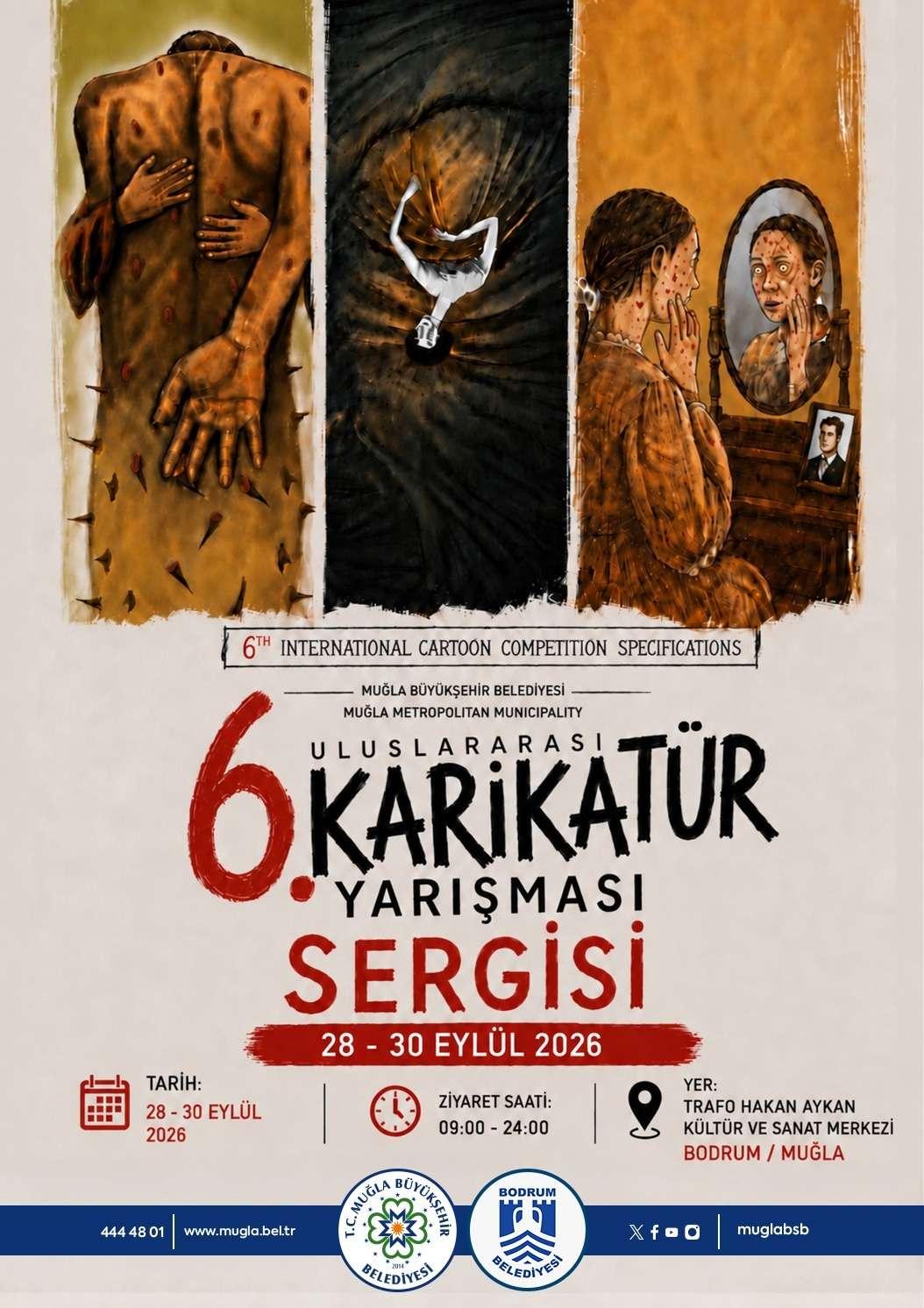 6. Uluslararası Karikatür Yarışması Sergisi