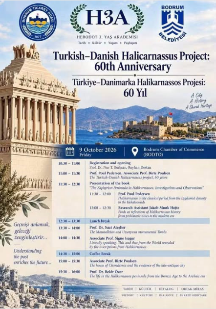 Türk – Danimarka Halikarnassos Projesi: 60. Yıl