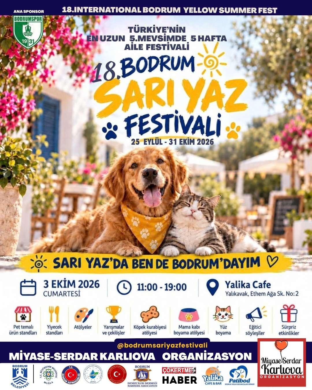 18. Uluslararası Bodrum Sarı Yaz Festivali-Patili Dostlar