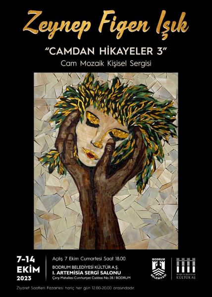 “Camdan Hikayeler-3” Zeynep Figen Işık / Cam Mozaik Kişisel Sergisi