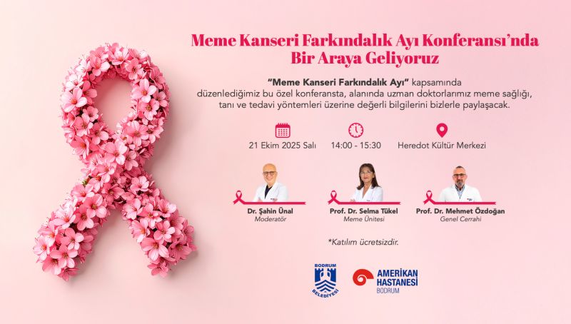 Meme Kanseri Farkındalık Ayı Konferansı
