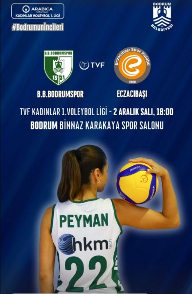 Kadınlar Voleybol 1. Ligi A Grubu Bodrum Bld. Bodrumspor-Eczacıbaşı Maçı