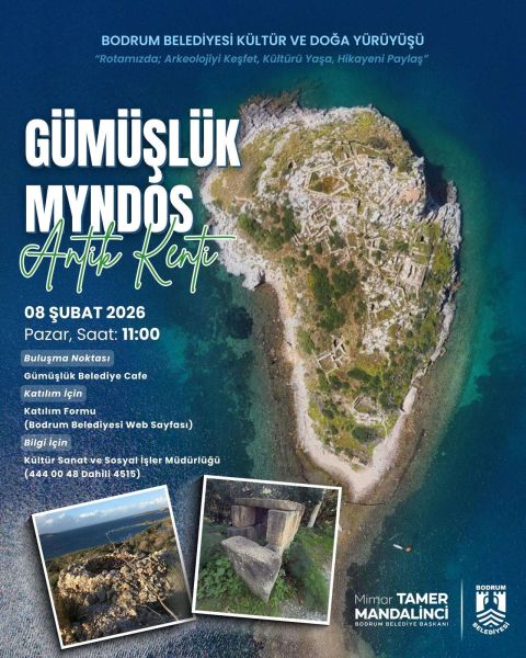 Gümüşlük Myndos Antik Kenti Kültür ve Doğa Yürüyüşü