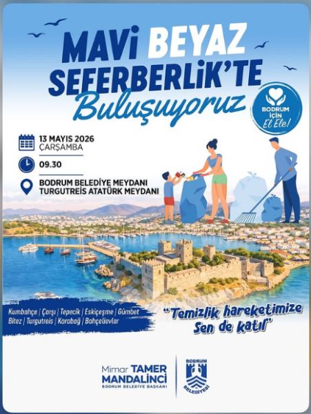 Temizlik Seferberliği Programı-Bodrum-Turgutreis