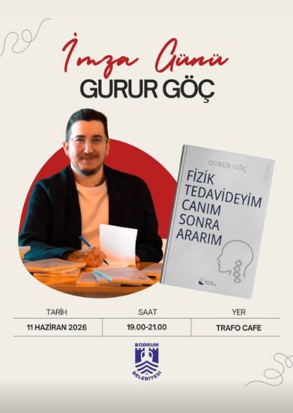 Gurur Göç “Fizik Tedavideyim Canım Sonra Ararım” Adlı Kitabının İmza Günü