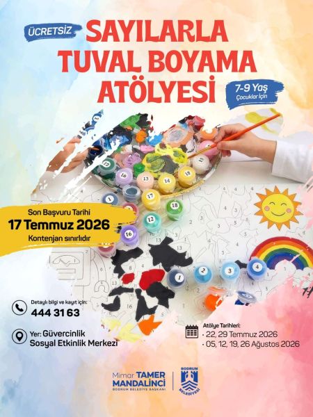 Sayılarla Tuval Boyama Atölyesi