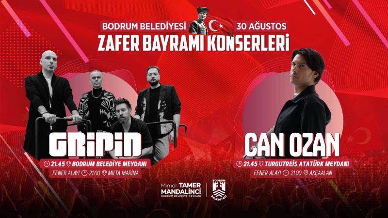 Bodrum Belediyesi 30 Ağustos Zafer Bayramı Konserleri