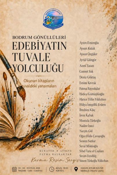 Bodrum Gönüllüleri Edebiyatın Tuvale Yolculuğu Okunan Kitapların Tuvaldeki Yansımaları