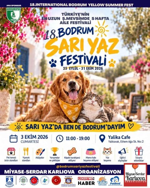 18. Uluslararası Bodrum Sarı Yaz Festivali-Patili Dostlar