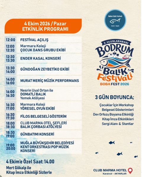 2. Uluslararası Bodrum Balık Festivali