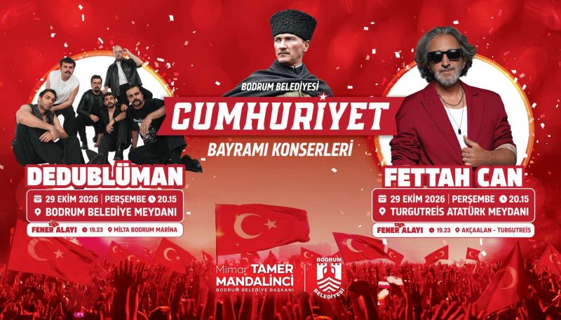 29 Ekim Cumhuriyet Bayramı Fener Alayı-Dedublüman Konseri