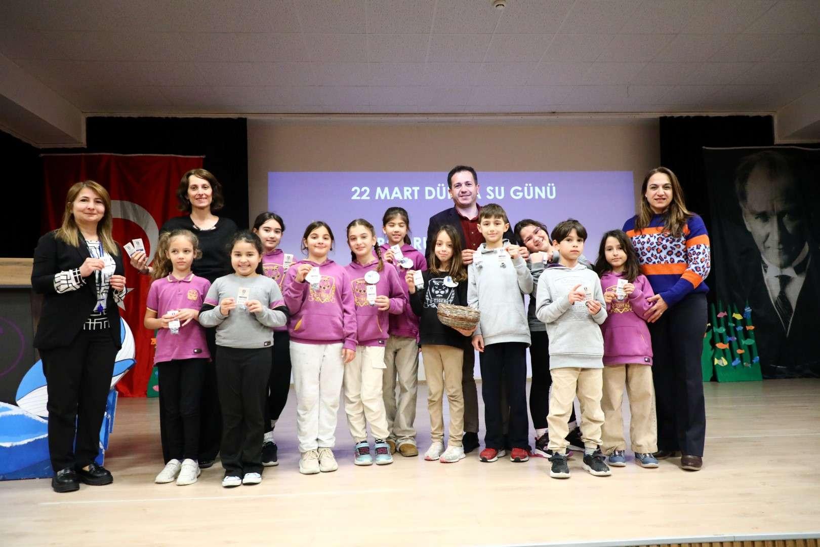 BELEDİYEDEN ÖĞRENCİLERE SU FARKINDALIĞI SEMİNERİ