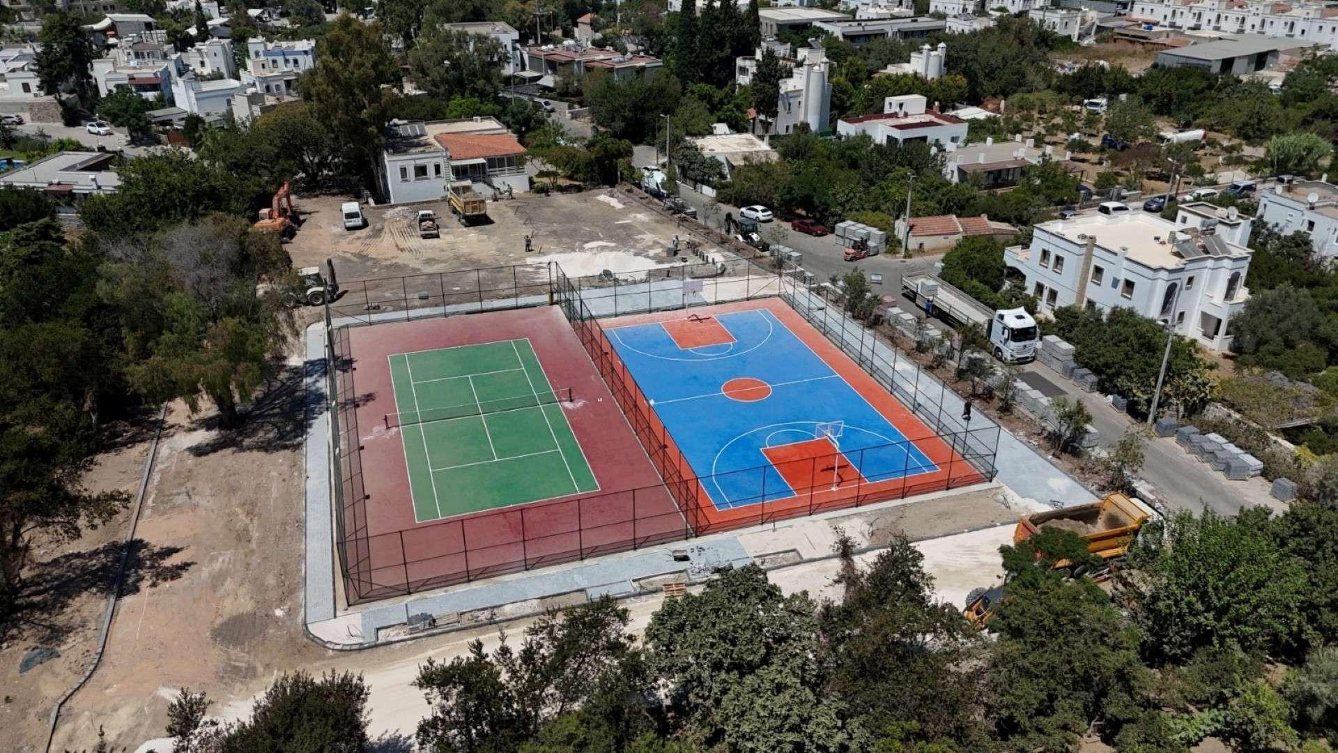 YALIKAVAK YENİ SPOR VE YAŞAM ALANINA KAVUŞUYOR