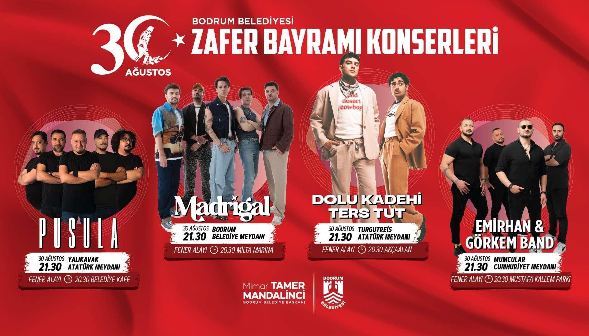 BODRUM ZAFER BAYRAMI’NA HAZIRLANIYOR