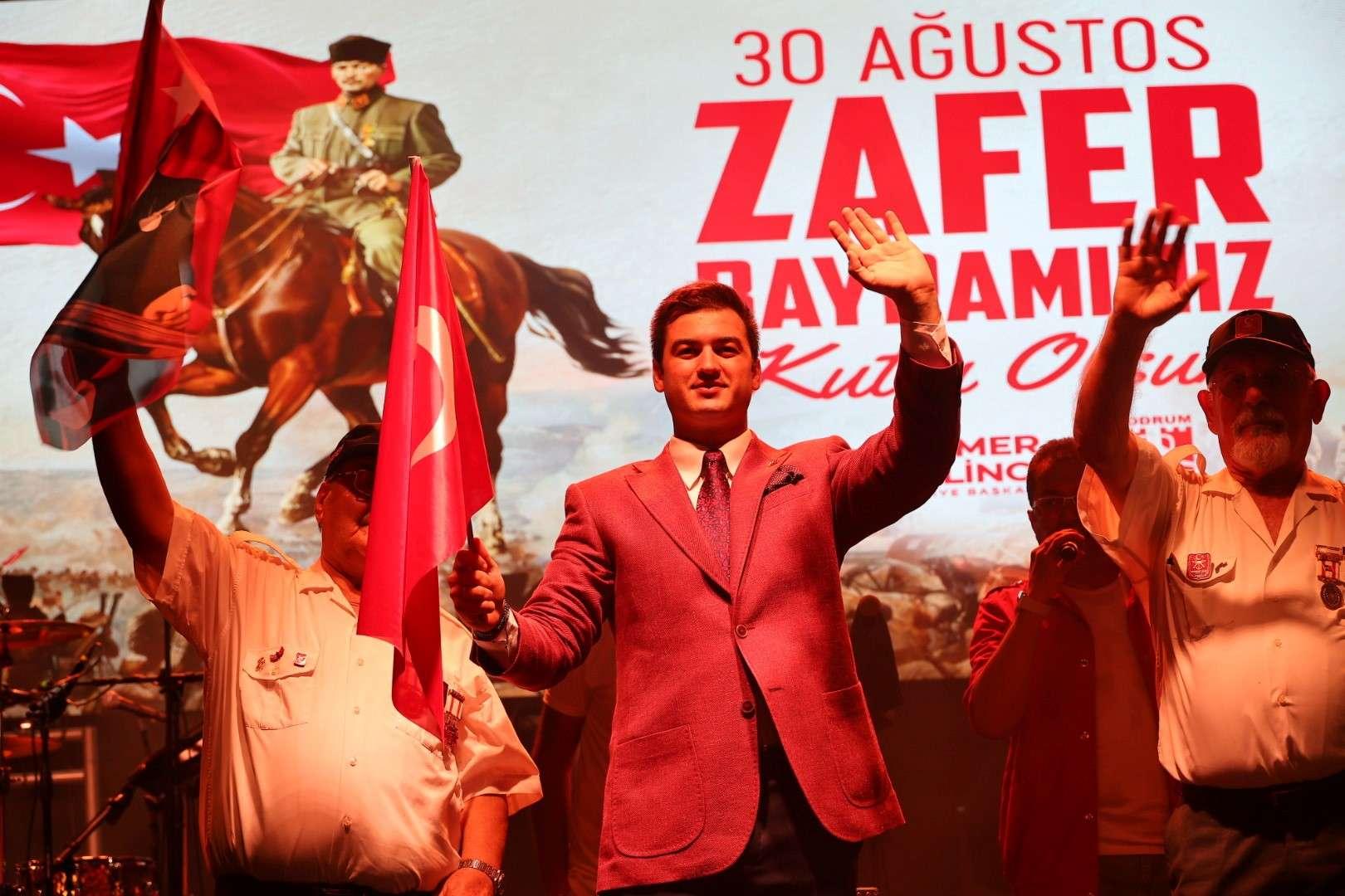 30 AĞUSTOS ZAFER BAYRAMI BODRUM’UN DÖRT BİR YANINDA KUTLANDI