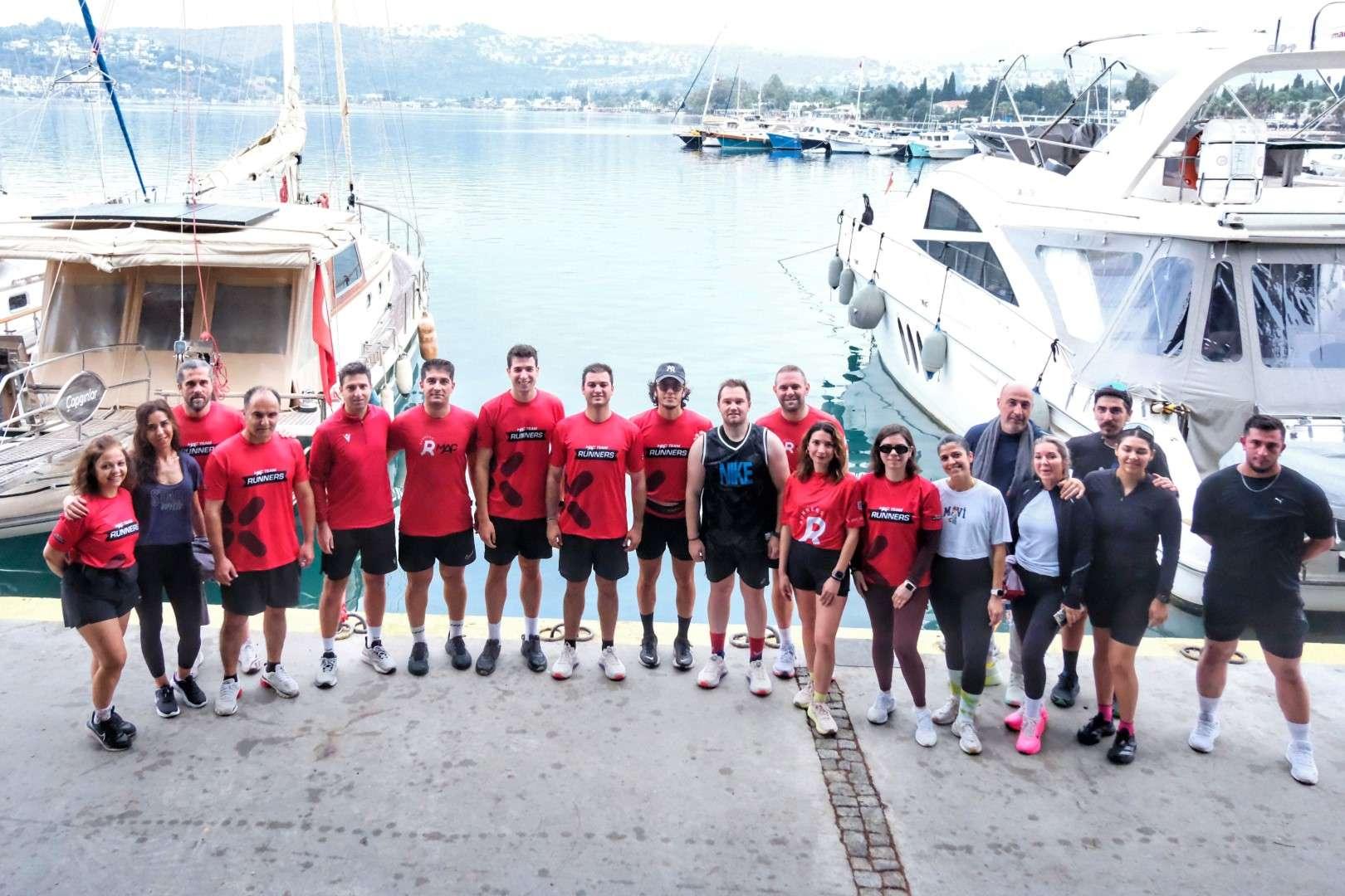 BAŞKAN MANDALİNCİ, BİTEZ'DE DÜZENLENEN SABAH KOŞUSUNA KATILDI