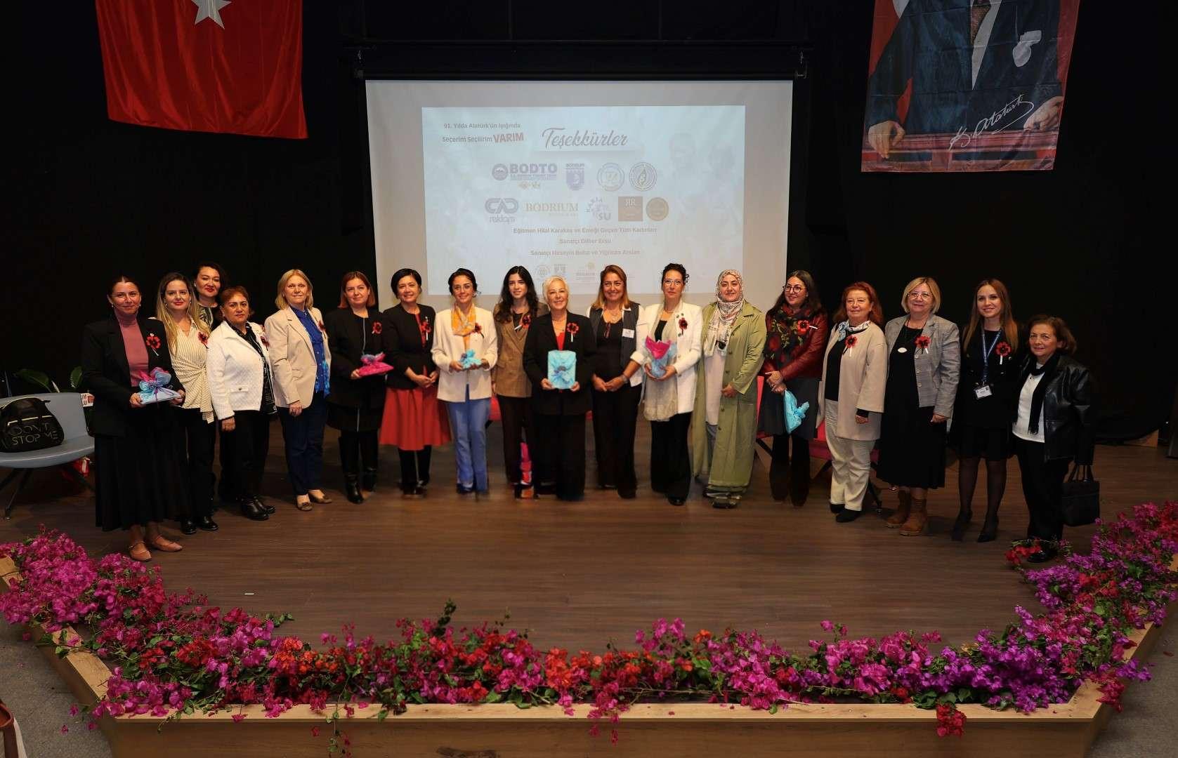 KADINLARIN TEMSİL GÜCÜ BODRUM’DA BİR ARAYA GELDİ