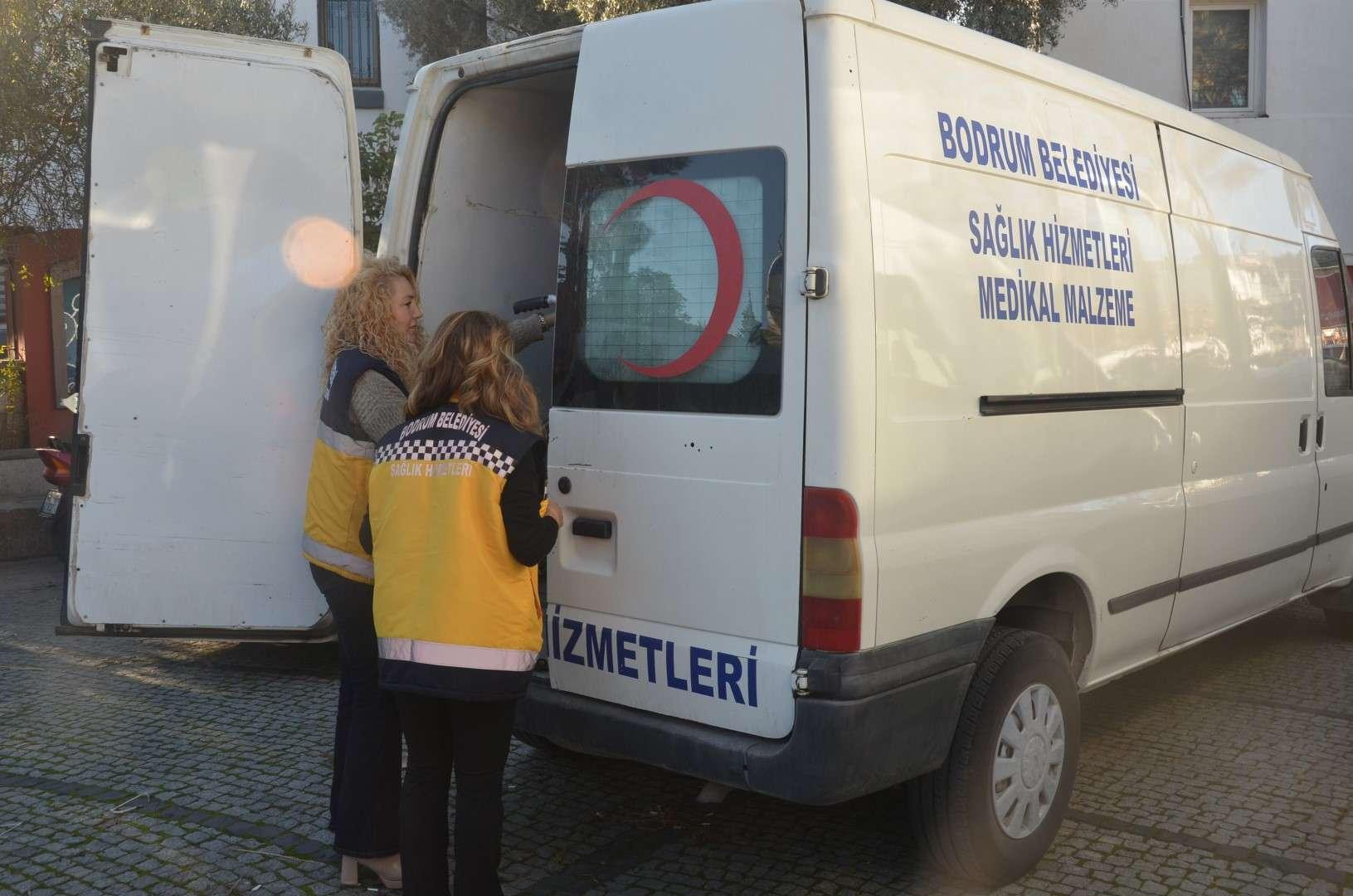 SAĞLIK HİZMETLERİNDEN MEDİKAL MALZEME DESTEĞİ