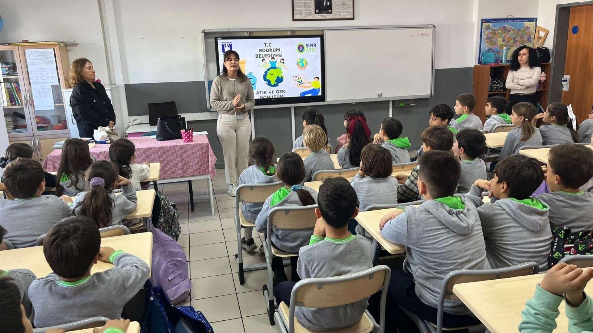 BELEDİYEDEN ÇOCUKLARA SIFIR ATIK EĞİTİMİ