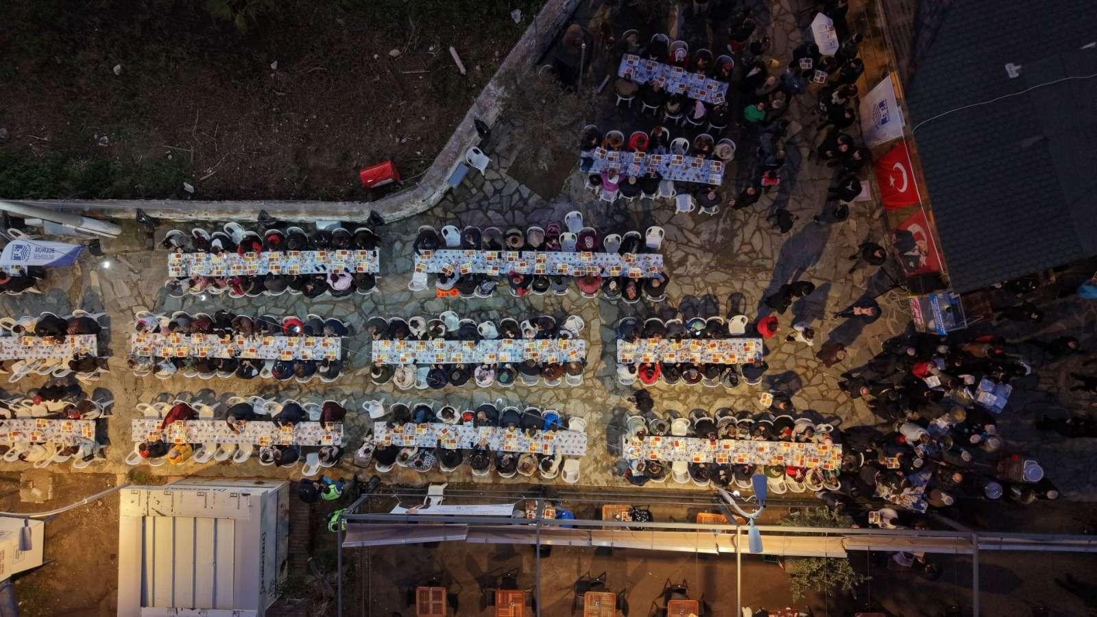 BELEDİYENİN GELENEKSEL İFTAR PROGRAMLARI BAŞLADI