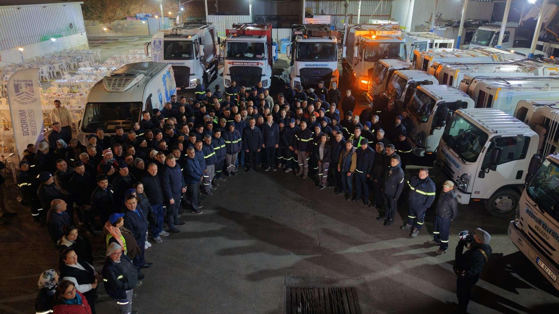 BAŞKAN MANDALİNCİ KADEME’DE SAHURA KATILDI