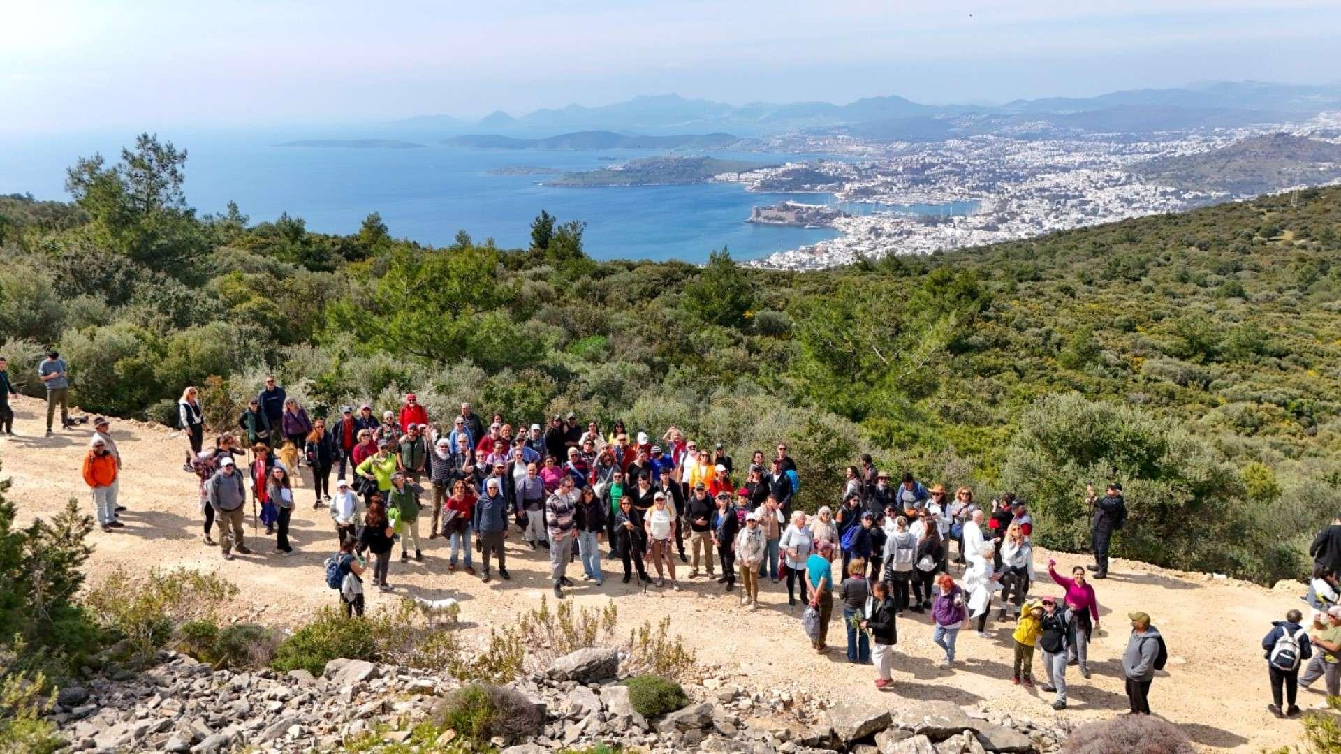 KÜLTÜR VE DOĞA YÜRÜYÜŞLERİ KIŞLADAĞ’DA DEVAM ETTİ
