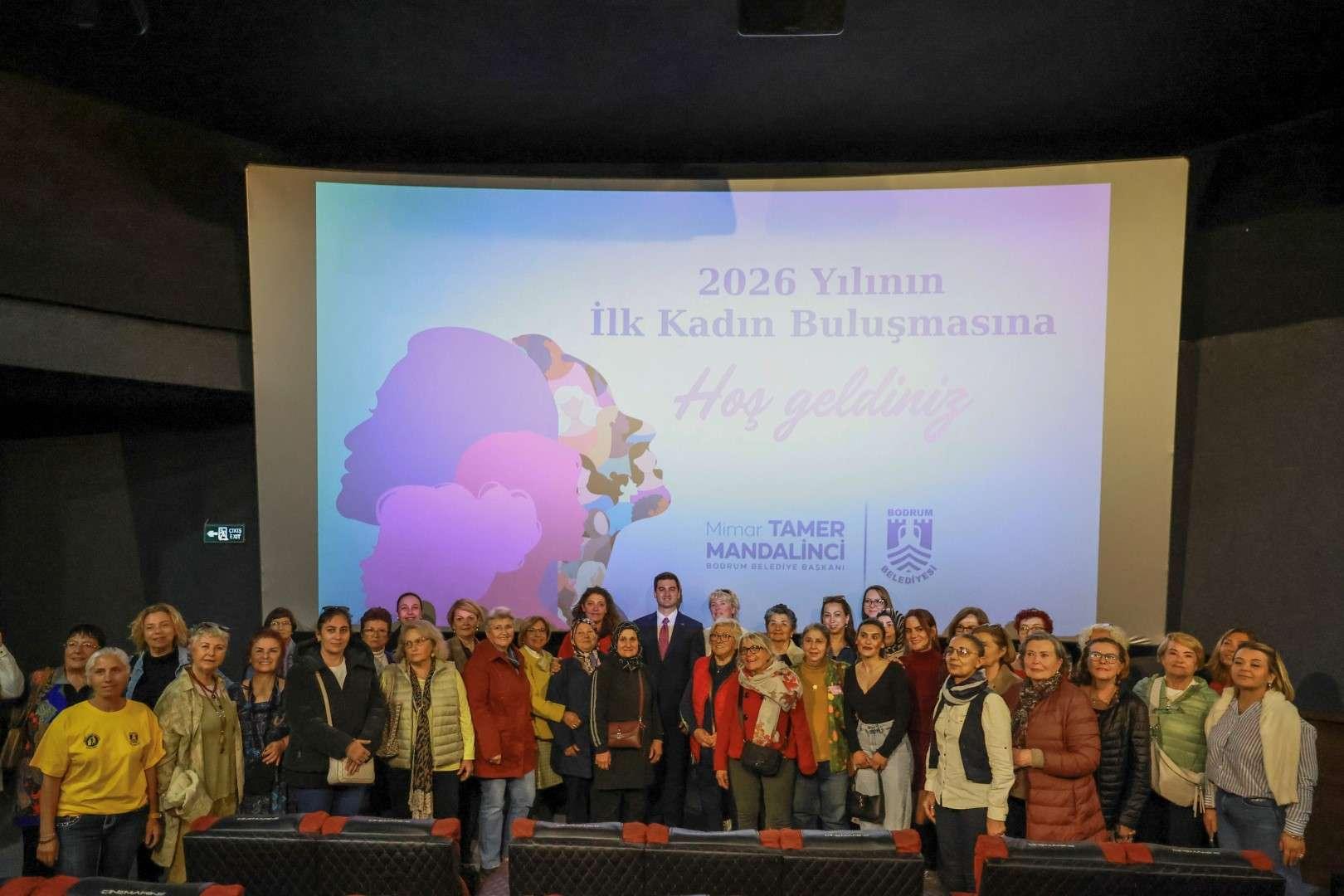 BODRUM’DA YILIN İLK KADIN BULUŞMASI GERÇEKLEŞTİ