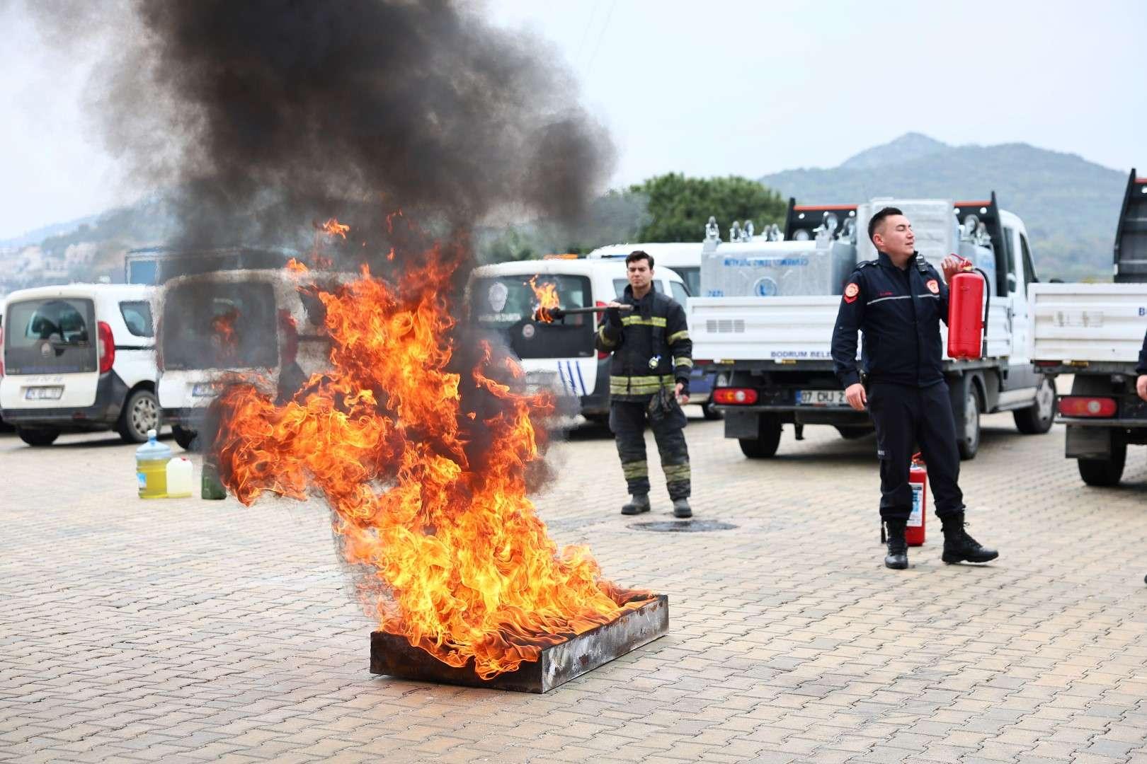 YANGIN GÜVENLİĞİ BİLİNCİ ARTIRILIYOR