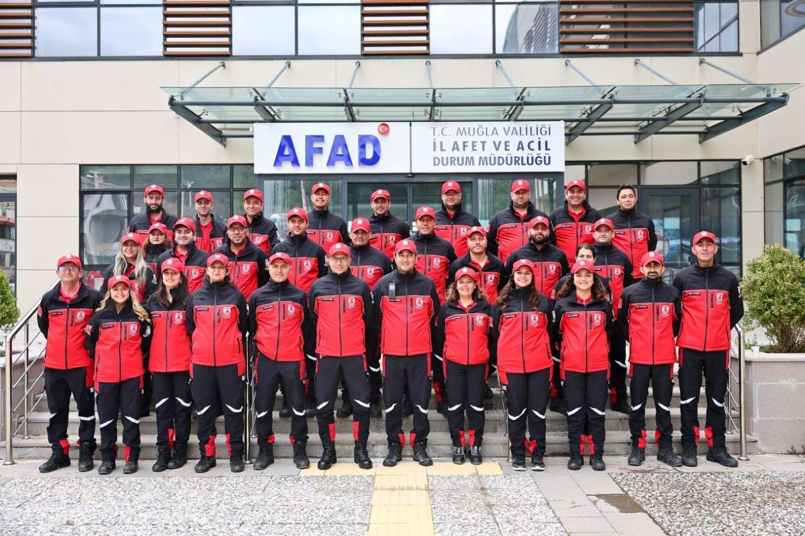 BODRUM BELEDİYESİ BAK EKİBİNE AFAD AKREDİTASYON ARMASI