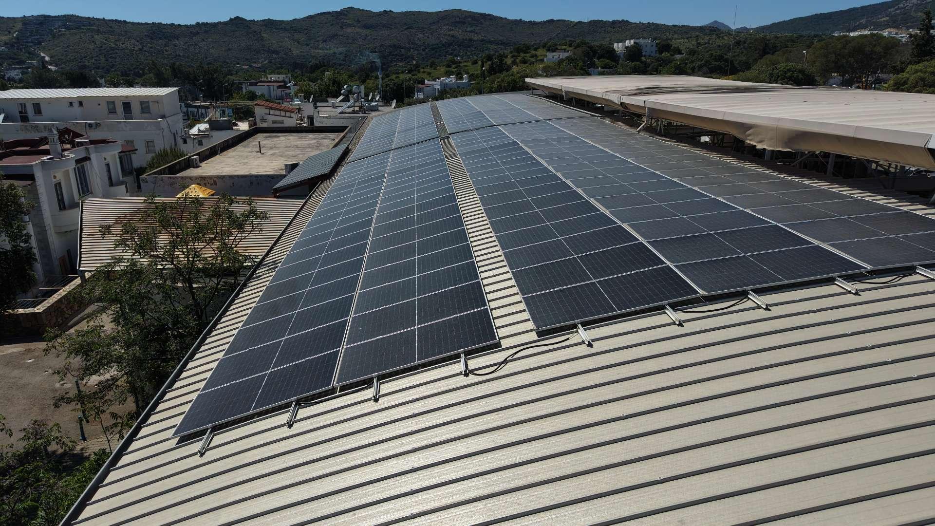 BİTEZ PAZAR YERİ GES PROJESİNDE ENERJİ VERİMLİLİĞİ ARTIYOR