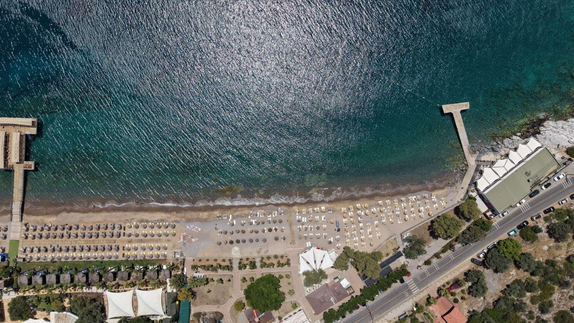 HALK PLAJLARINDAKİ ÇALIŞMALARDA SONA GELİNDİ