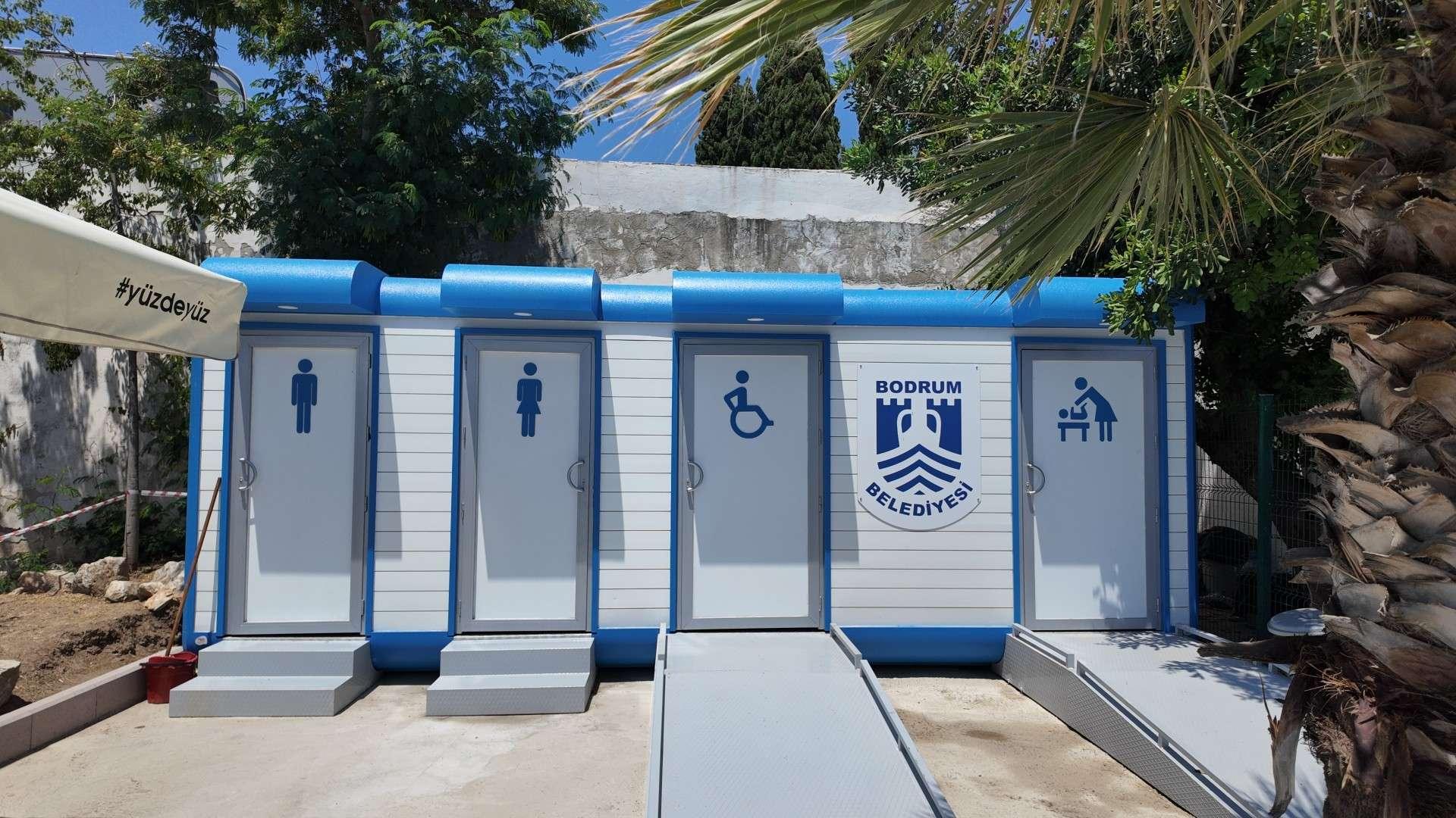 MODERN TUVALETLER HİZMETE ALINDI