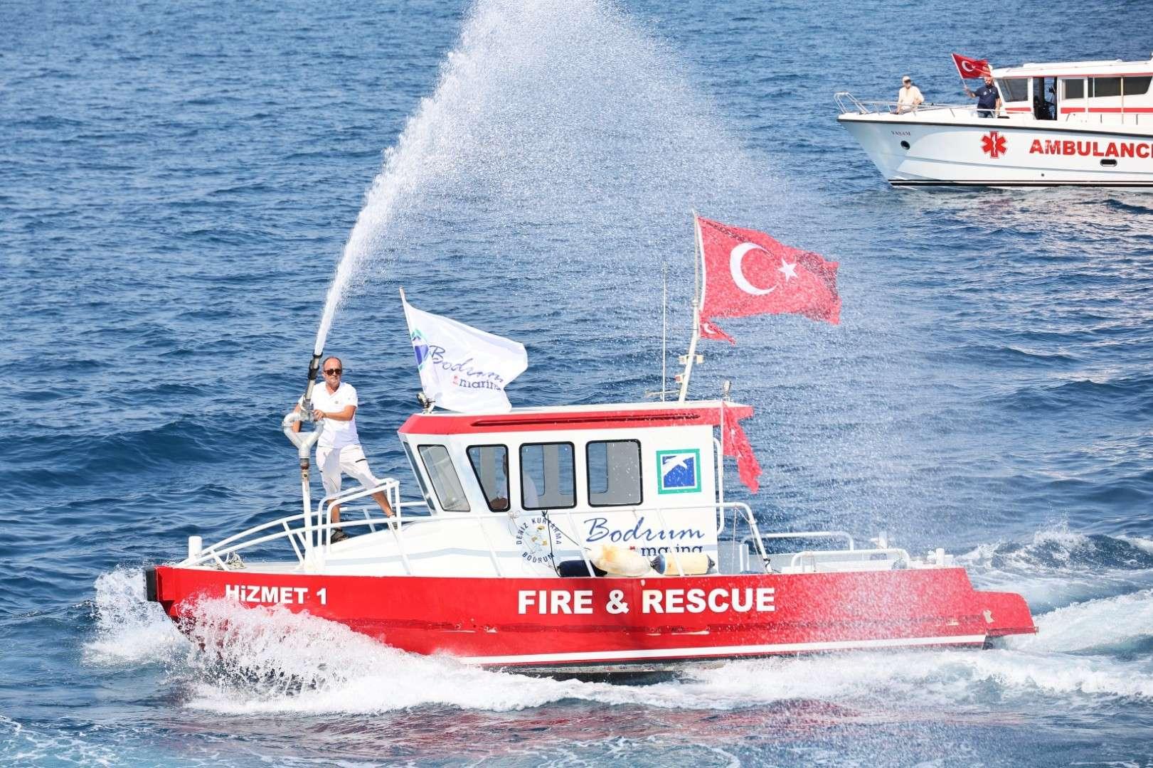 DENİZCİLİK VE KABOTAJ BAYRAMI'NIN 100. YILI BODRUM'DA KUTLANDI