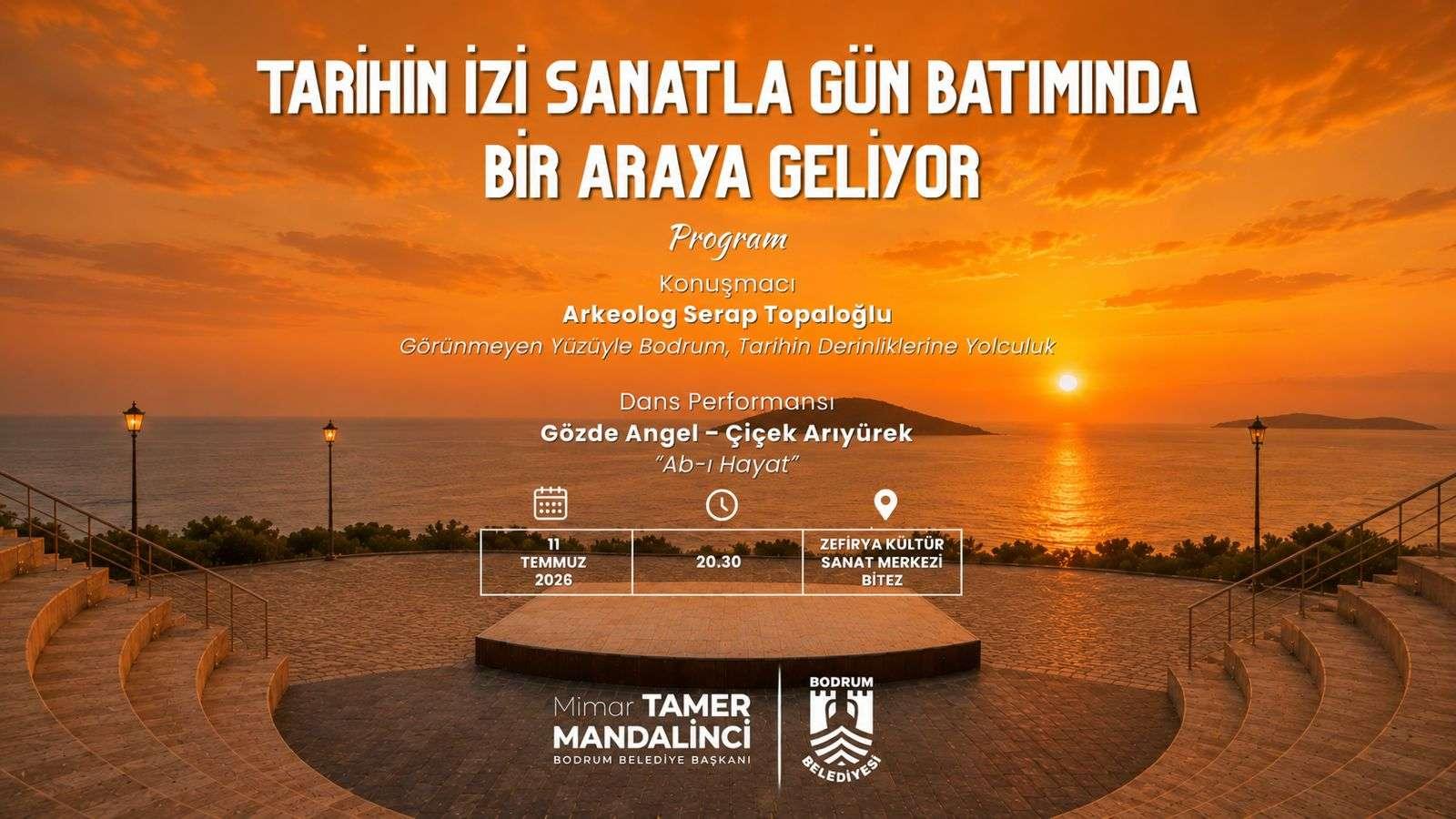 BODRUM’DA KÜLTÜR DOLU YAZ AKŞAMLARI BAŞLIYOR
