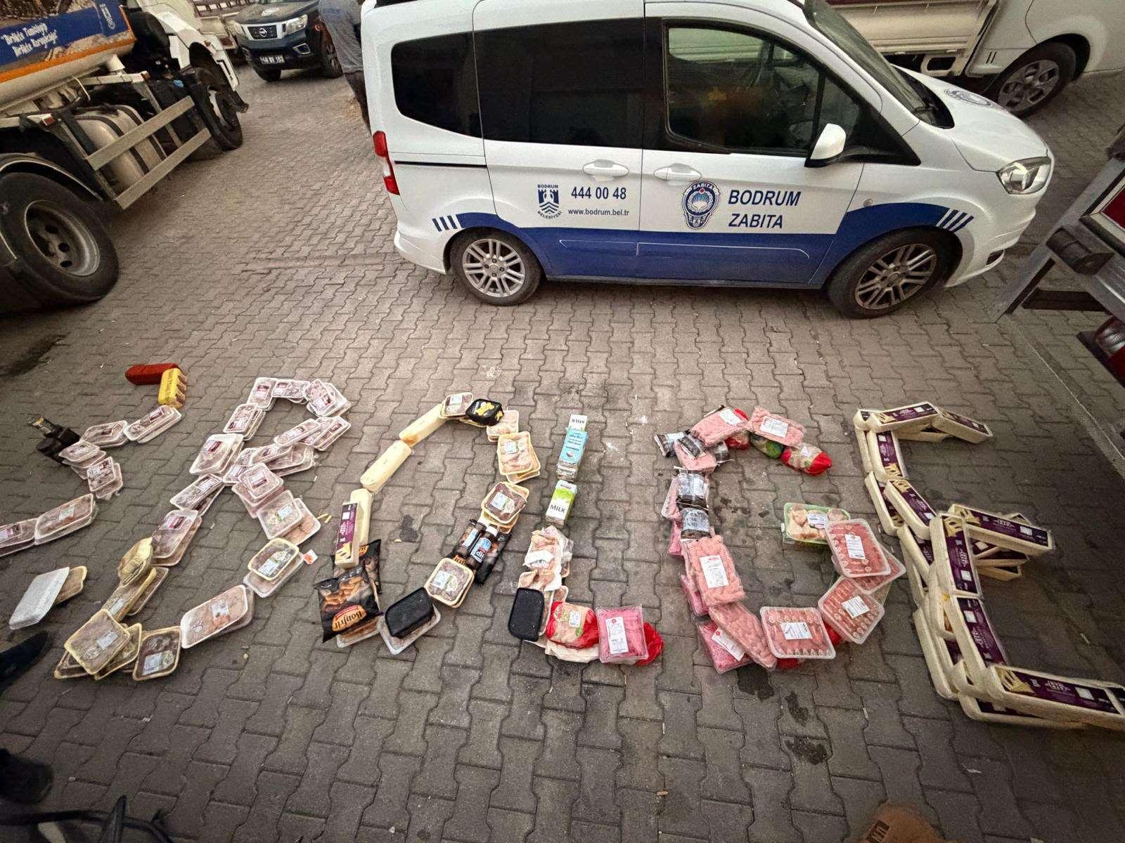 DENETİMDE 1,2 TON TARİHİ GEÇMİŞ GIDA ÜRÜNÜNE EL KONULDU