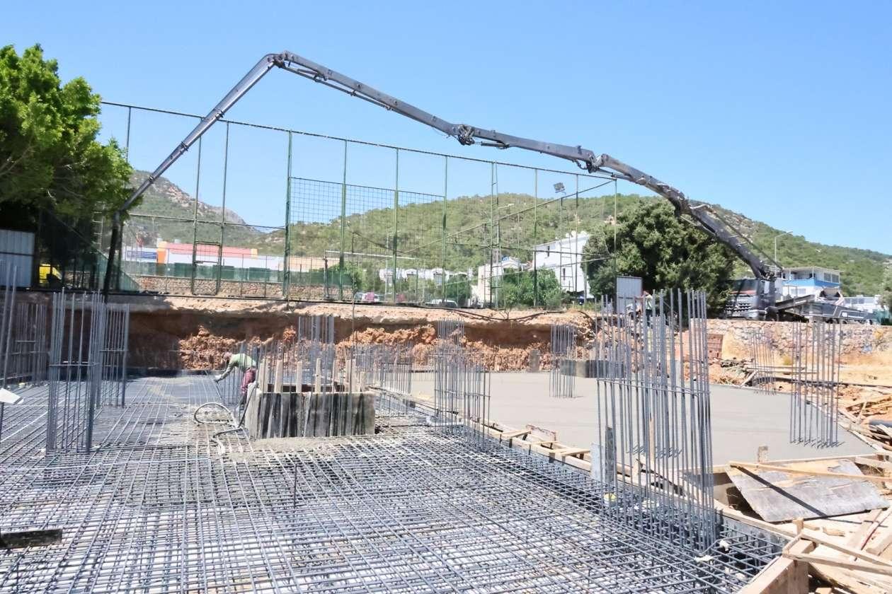 ÇIRKAN MAHALLESİ’NDE HALK EVİ VE FIRIN PROJESİNDE TEMEL ATILDI