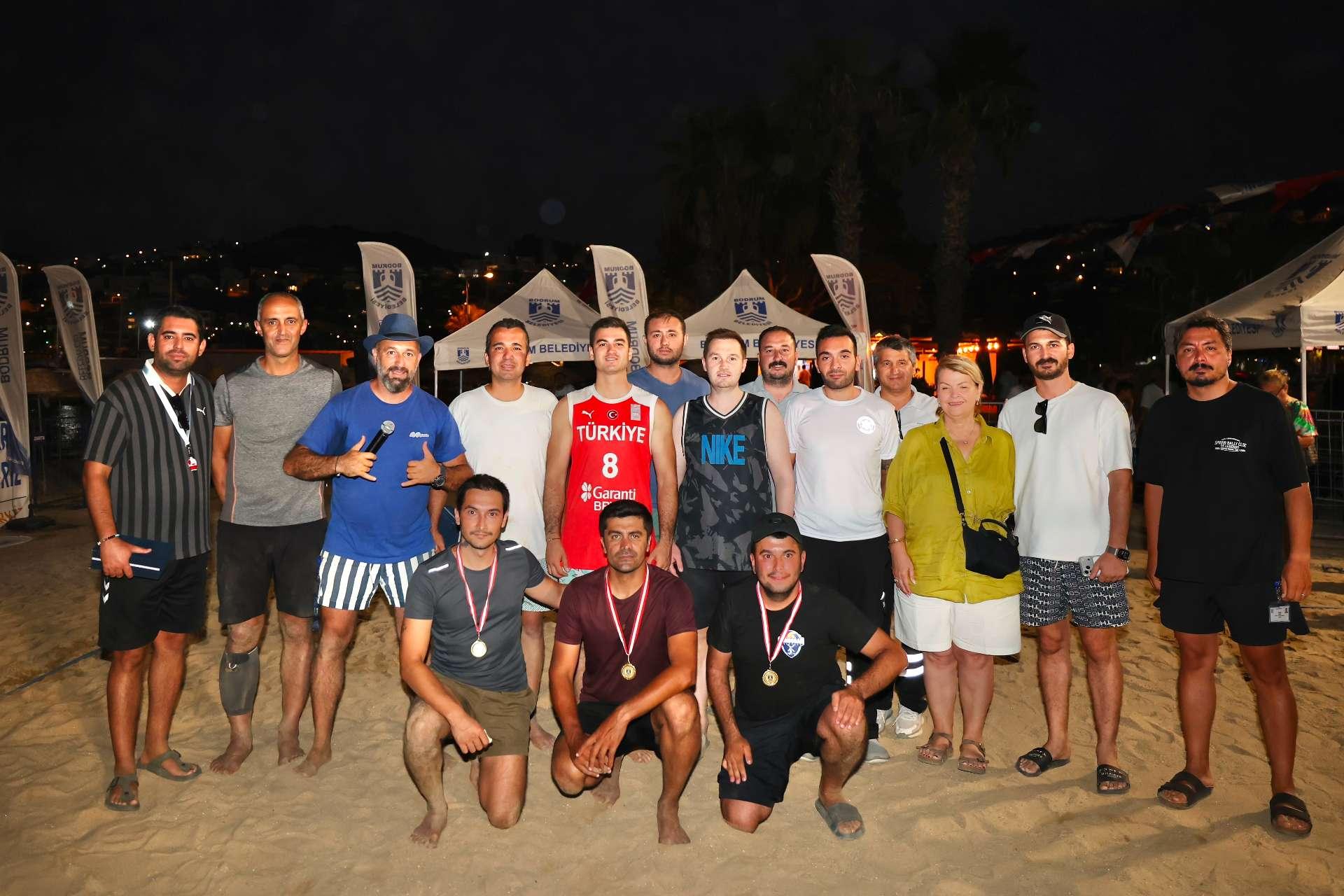 Plaj Voleybolu Şenliği Gündoğan’da Tamamlandı