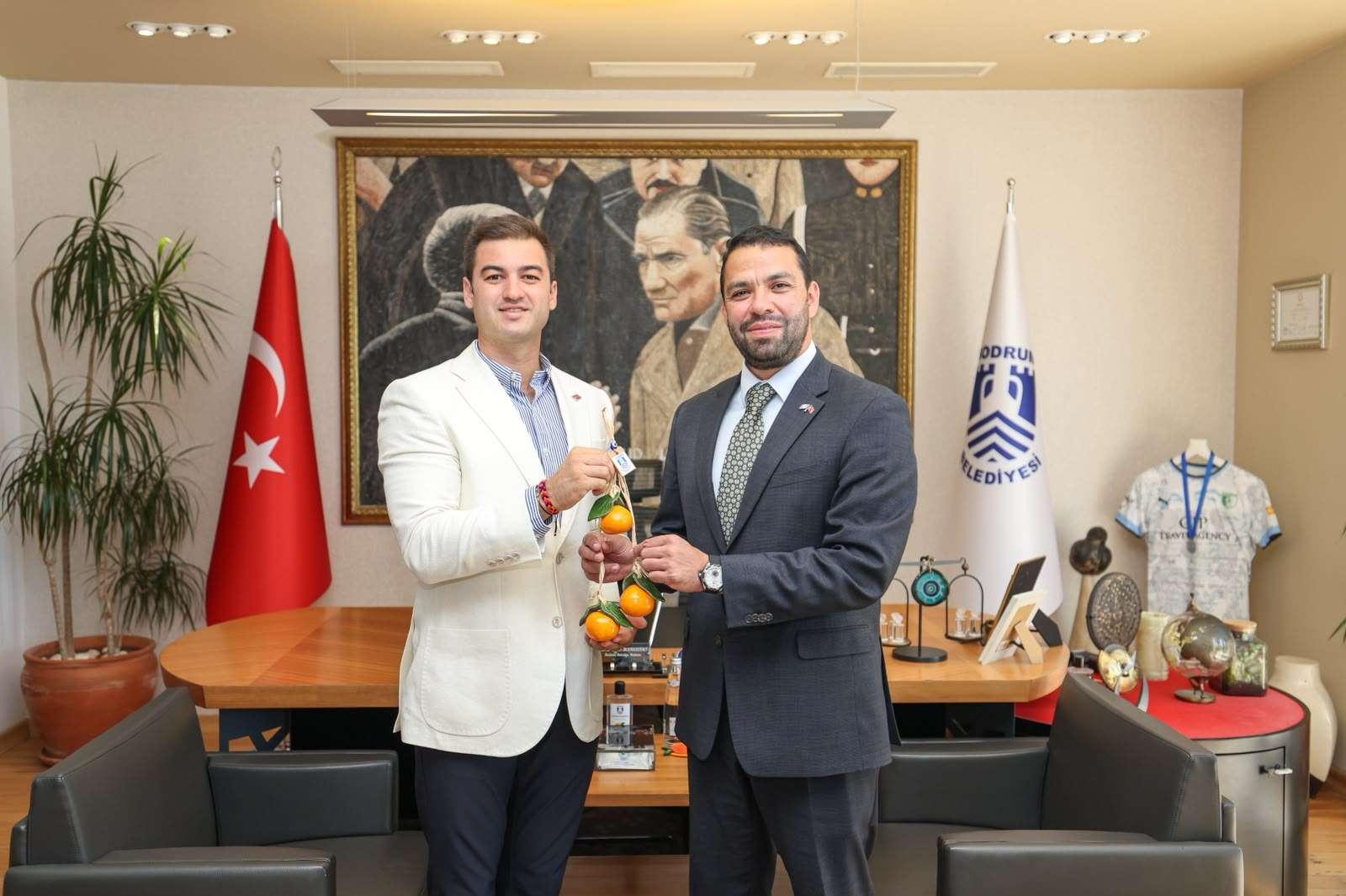 GUATEMALA ANKARA BÜYÜKELÇİSİ’NDEN BAŞKAN MANDALİNCİ’YE NEZAKET ZİYARETİ