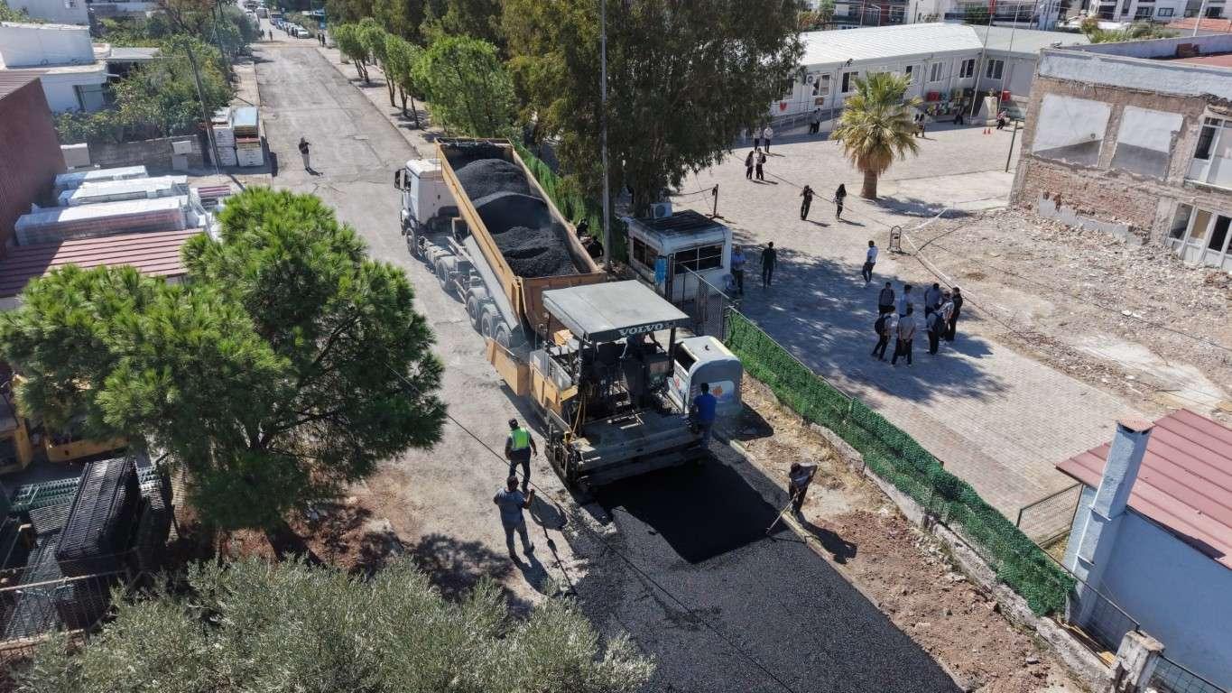 BELEDİYE ASFALT ÇALIŞMALARINA DEVAM EDİYOR