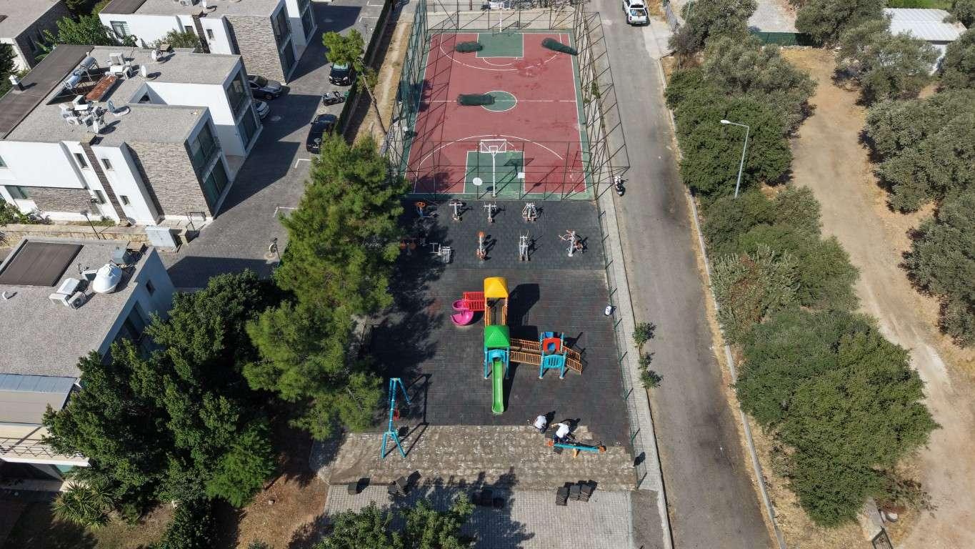 BODRUM’UN PARKLARI YENİLENİYOR